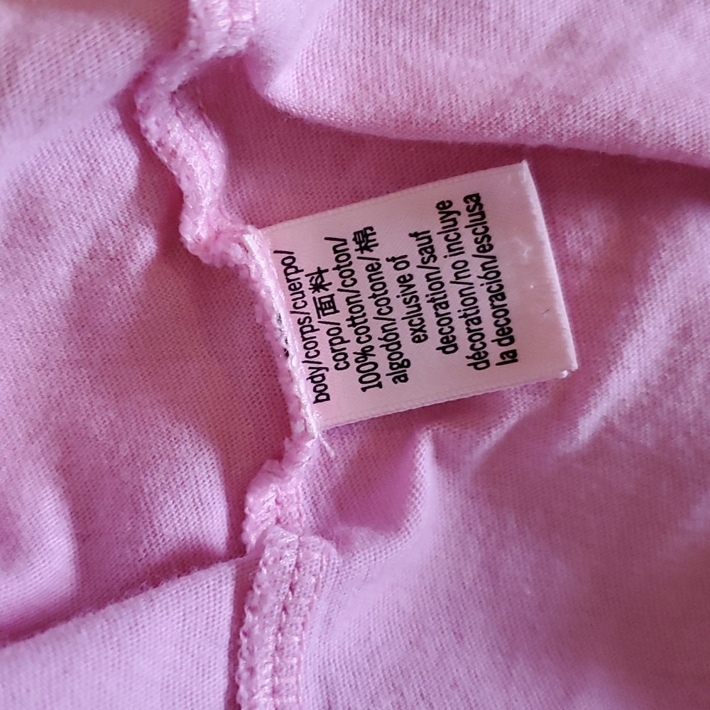 ✨️SOLD✨️Victoria's Secret Flannel  Tee-Jama Pink Set | Medium - Picture 4 of 14